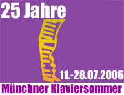 Münchner Klaviersommer 11.-28.07.2006 